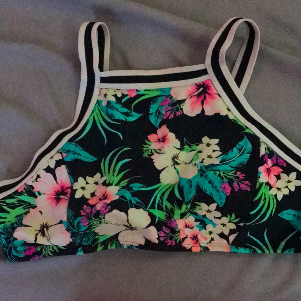 Halter swimsuit top